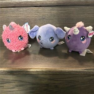 Squeezamals kids squishy toys all new with tags retail $36ea